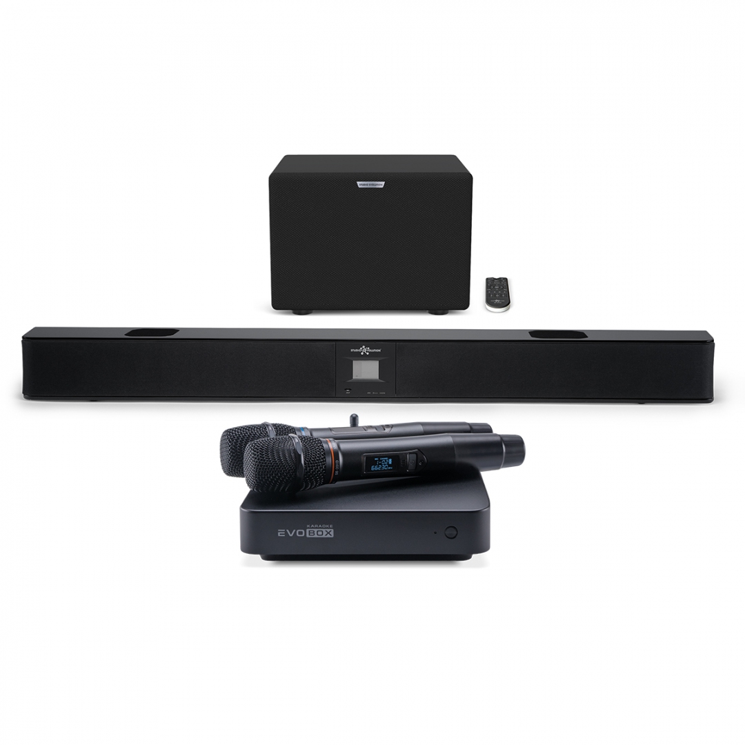 караоке-комплект EVOBOX Plus + EvoSound Bar (саундбар с караоке) в Борисоглебске