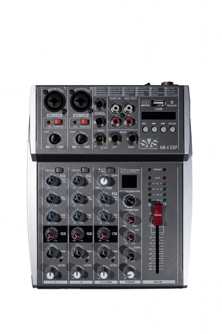 SVS Audiotechnik mixers AM-4 DSP Аналоговый микшерный пульт, 4-канала в Борисоглебске