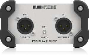 Klark Teknik DI 22P пассивный стерео директ-бокс в Борисоглебске